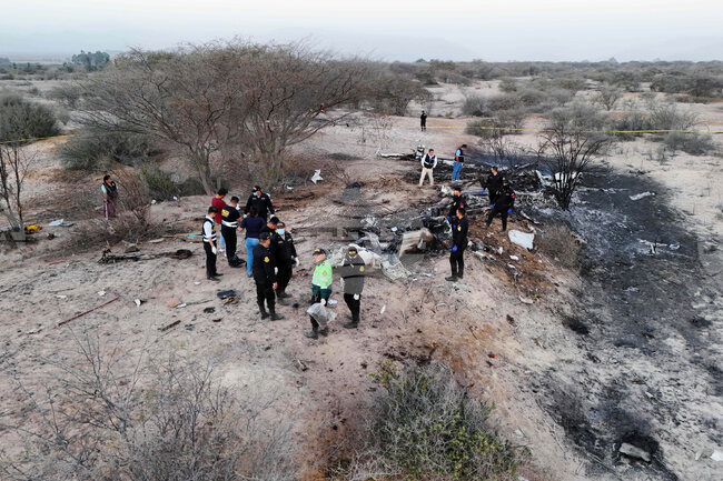 APTOPIX Peru Plane Crash