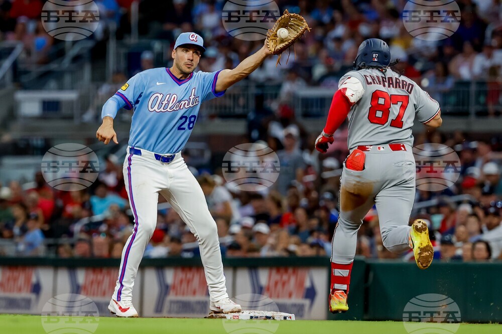 Nationals Braves Baseball