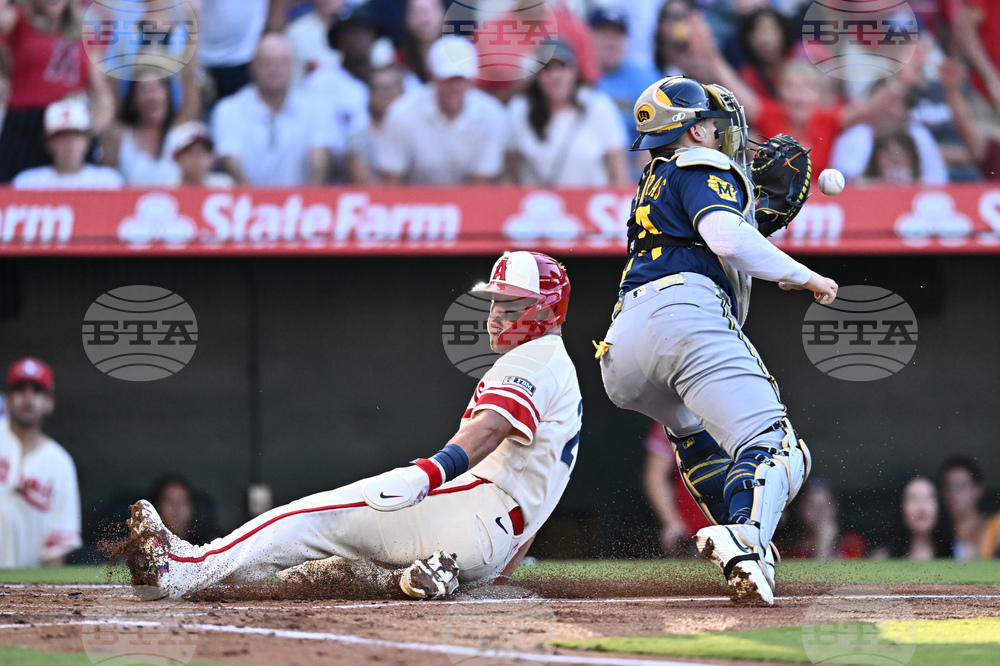 Brewers Angels Baseball