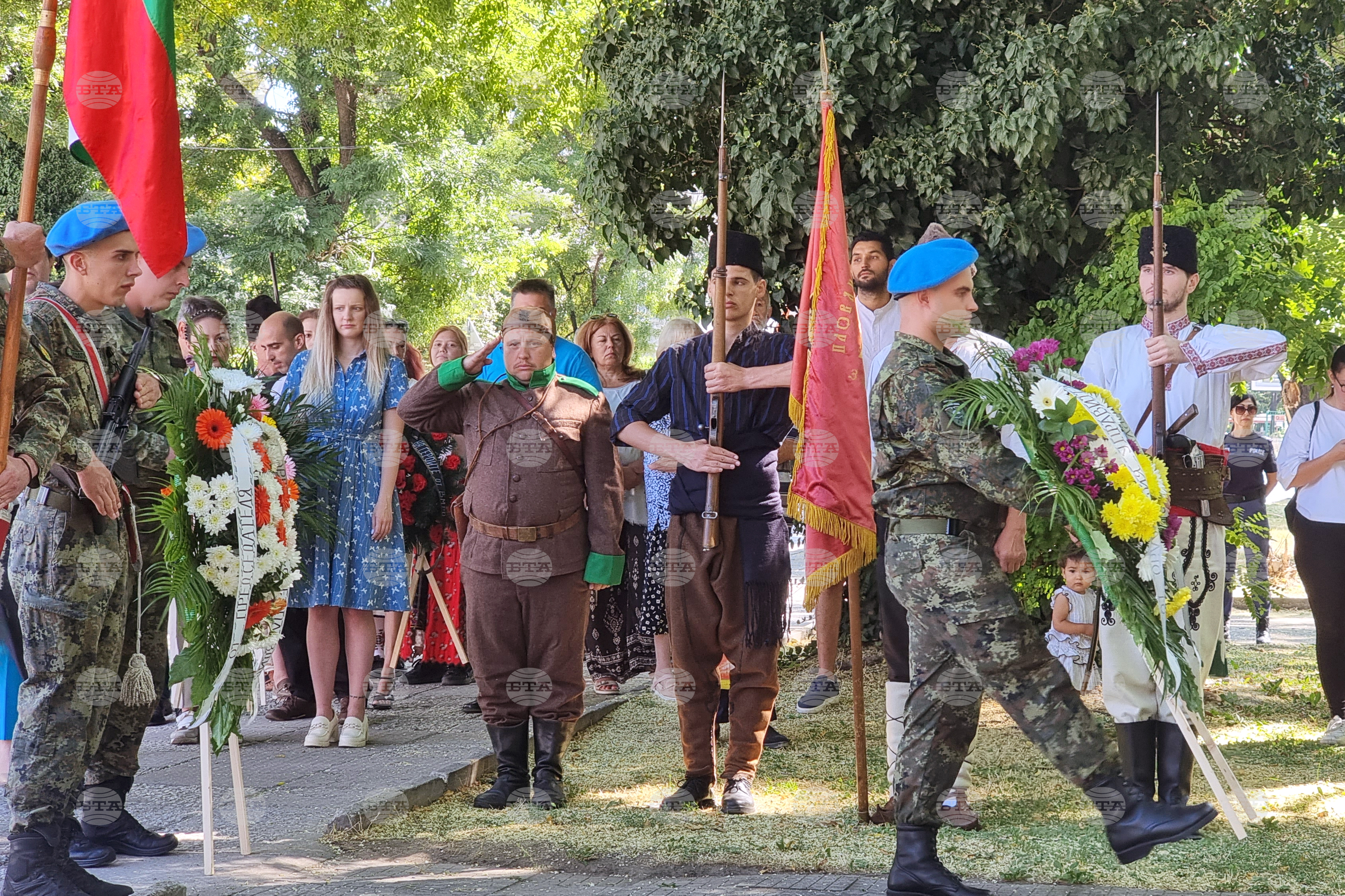С тържествена церемония в Пловдив бе отбелязана 123-ата годишнина от Илинденско-Преображенското въстание