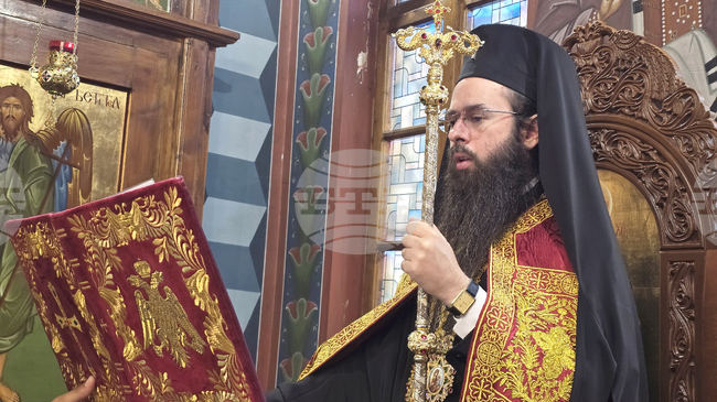 Сливенският митрополит Арсений призова в Чинтуловския манастир вярващите да живеят с Христос, а не със страх от Антихриста