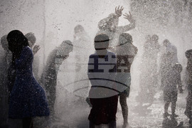 Israel Palestinians Extreme Weather Heat