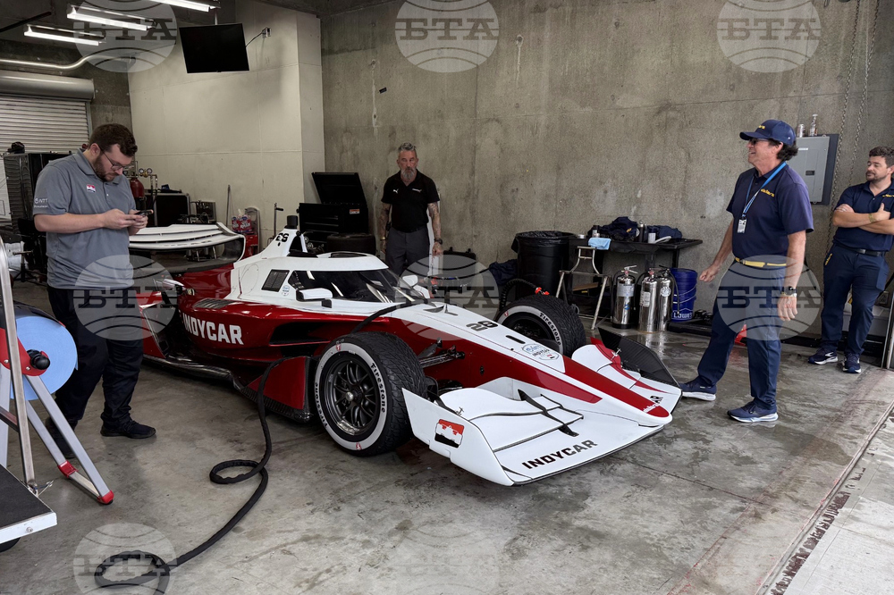 IndyCar New Car Test Auto Racing