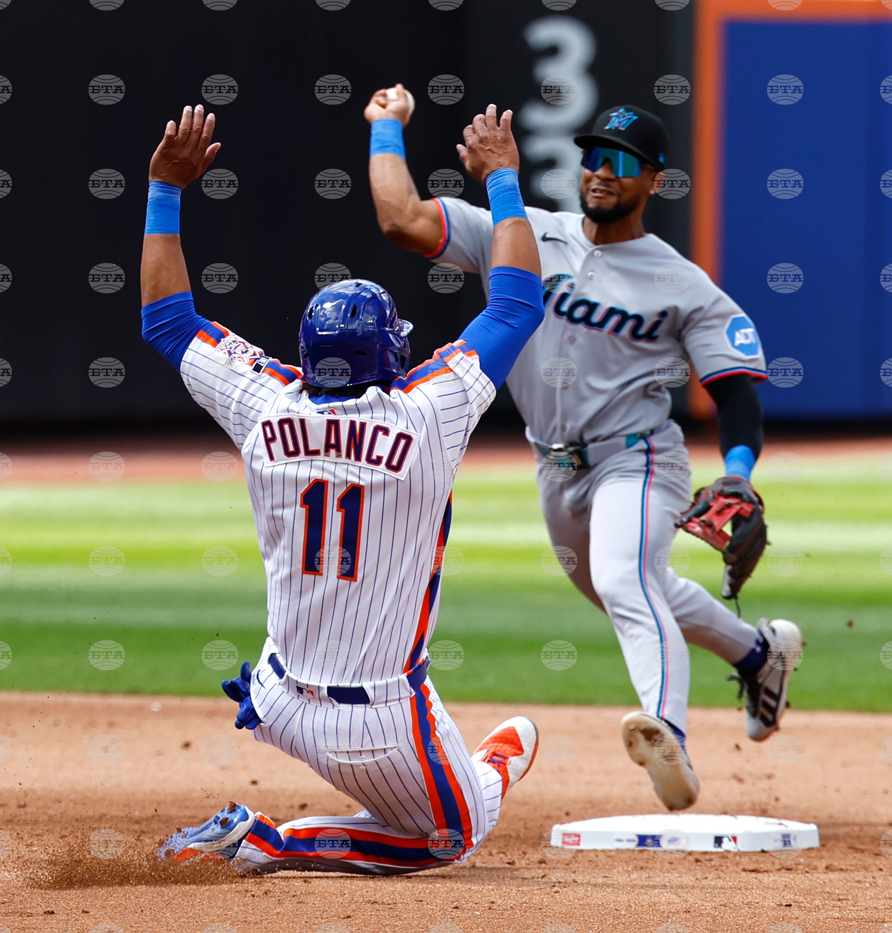 Marlins Mets Baseball