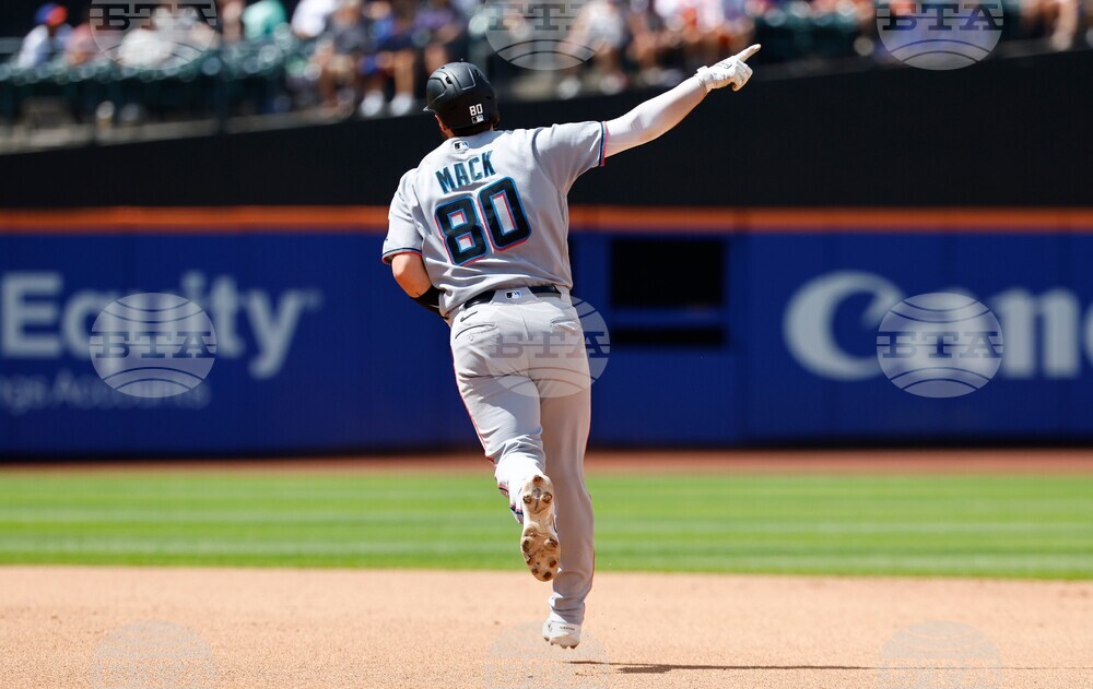 Marlins Mets Baseball