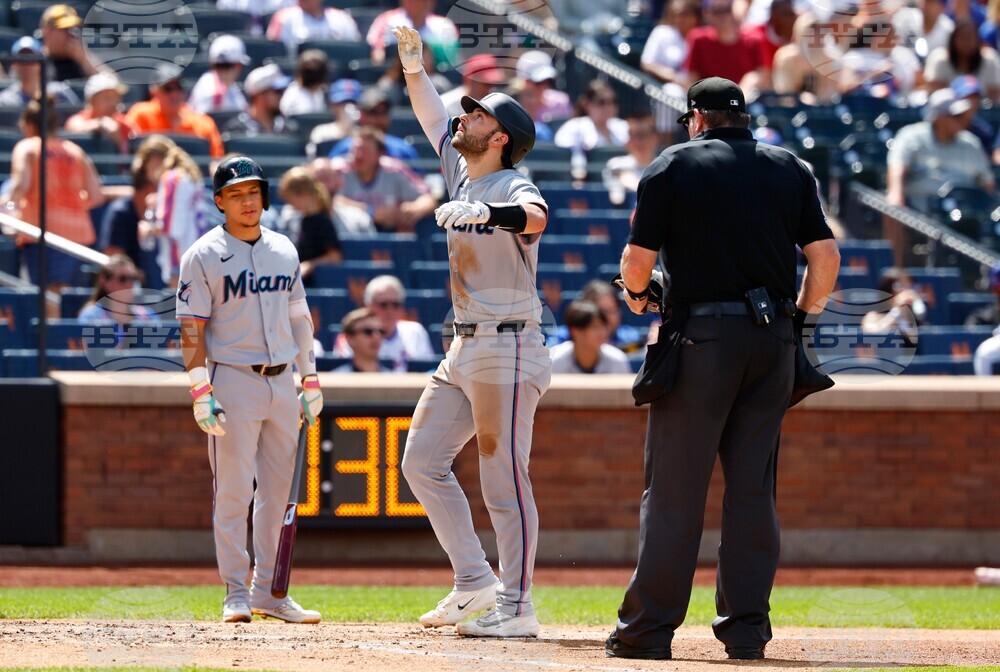 Marlins Mets Baseball
