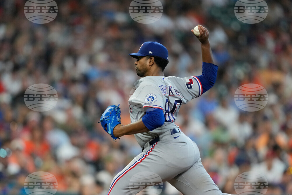 Rangers Astros Baseball