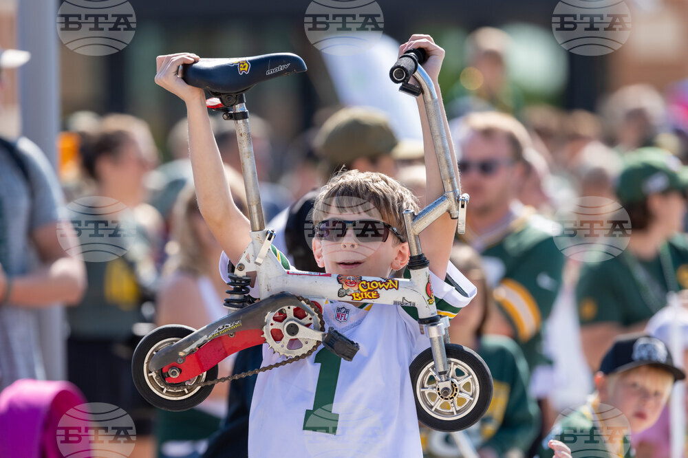APTOPIX Packers Camp Football
