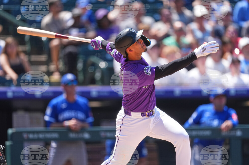 Royals Rockies Baseball