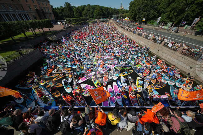 APTOPIX Russia SUP-Boards Festival