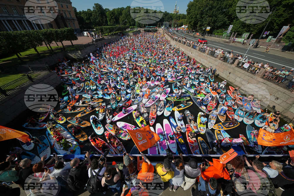 APTOPIX Russia SUP-Boards Festival