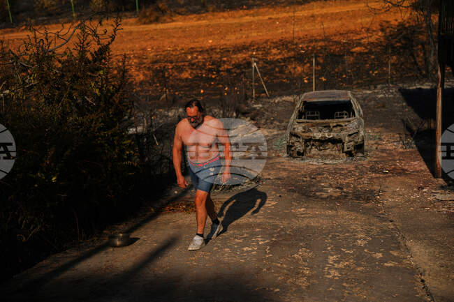 APTOPIX Spain Wildfires