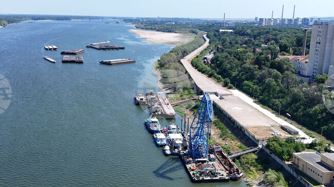 Danube Recedes Further in Bulgarian Section