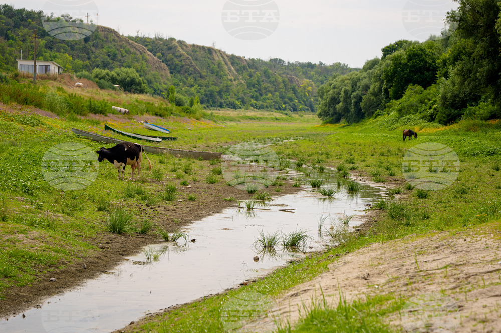 Romania Extreme Weather Danube Drought