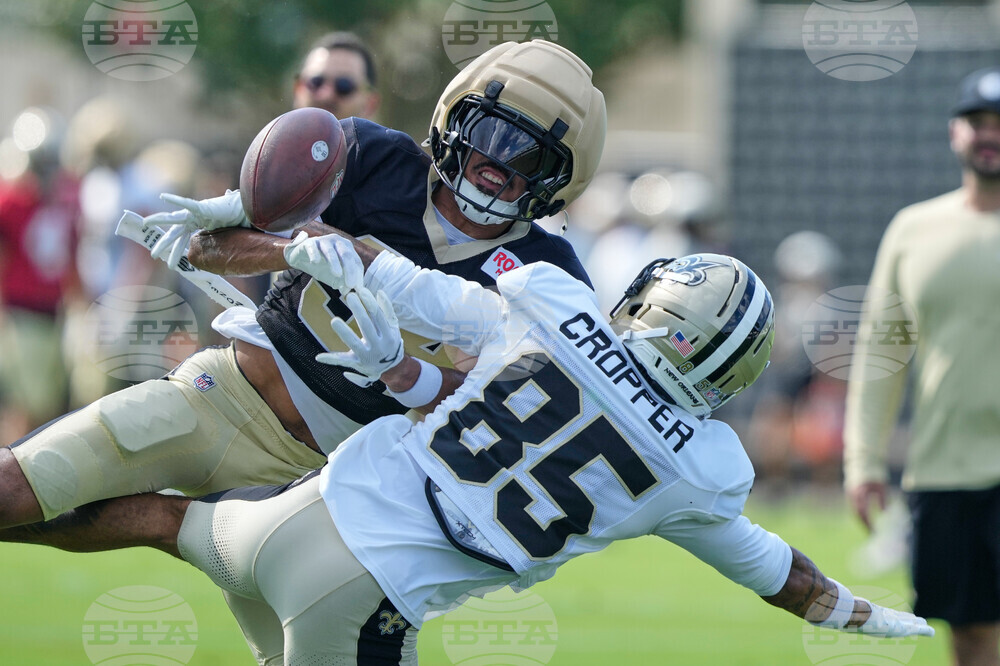 Saints Camp Football