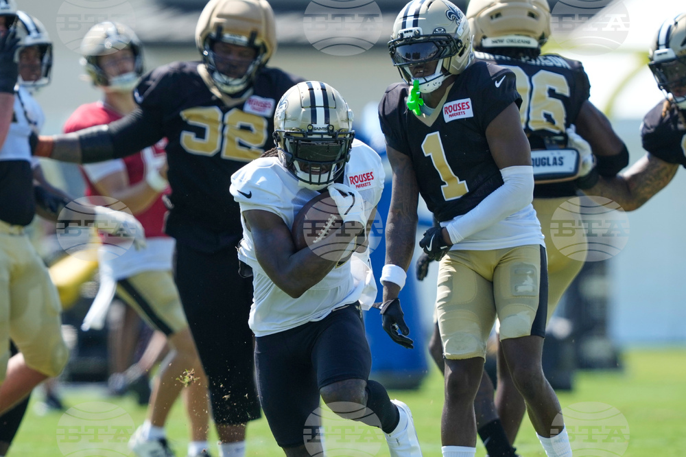 Saints Camp Football