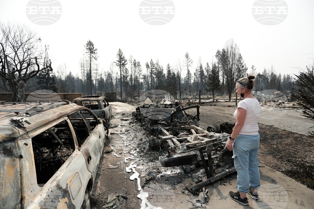 APTOPIX Western Wildfires