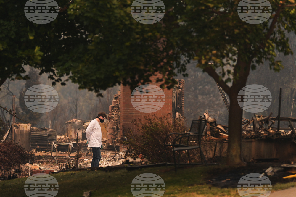 APTOPIX Western Wildfires