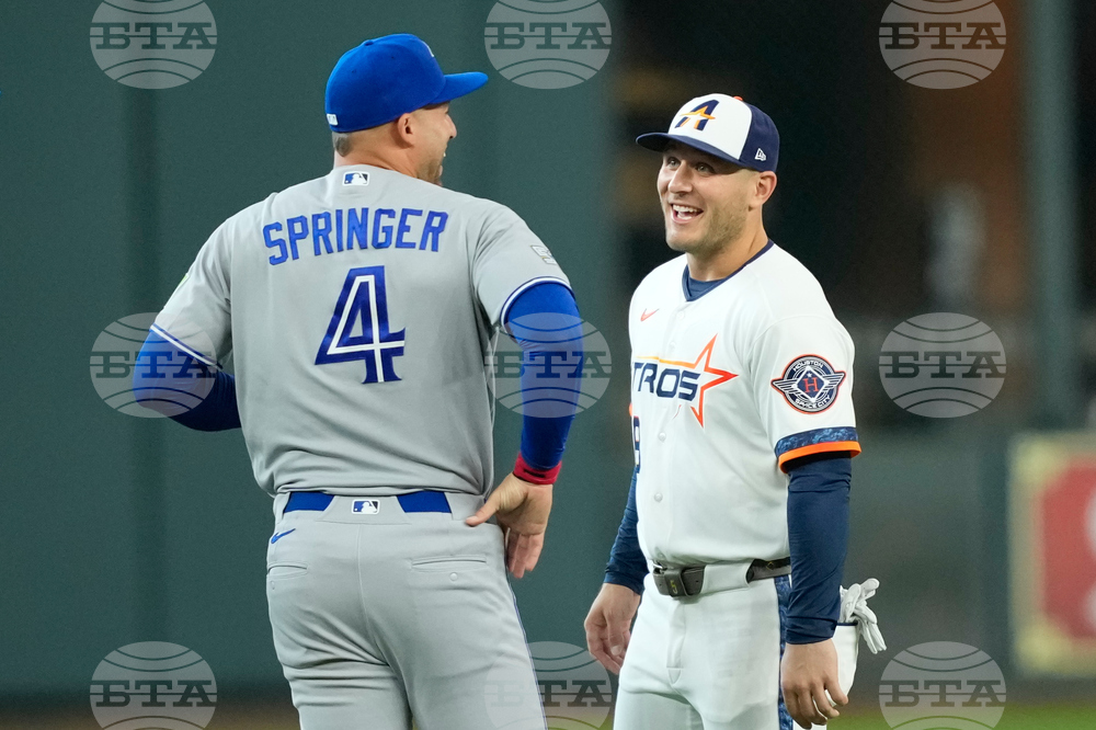 Blue Jays Astros Baseball