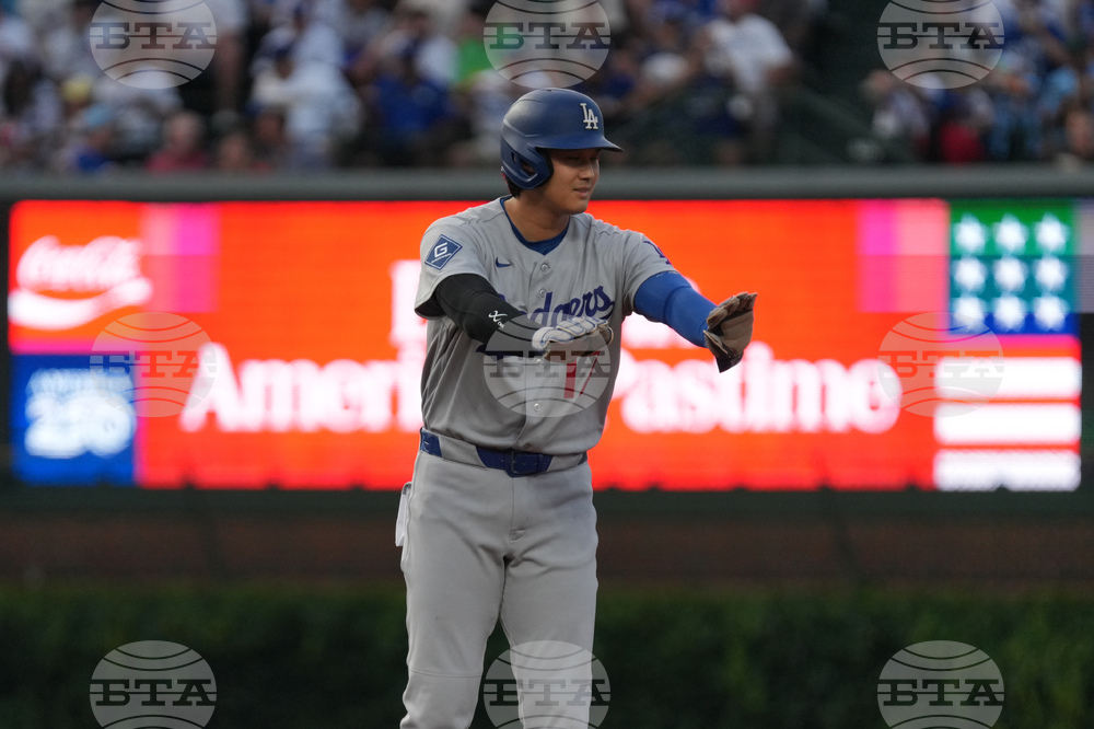 Dodgers Cubs Baseball
