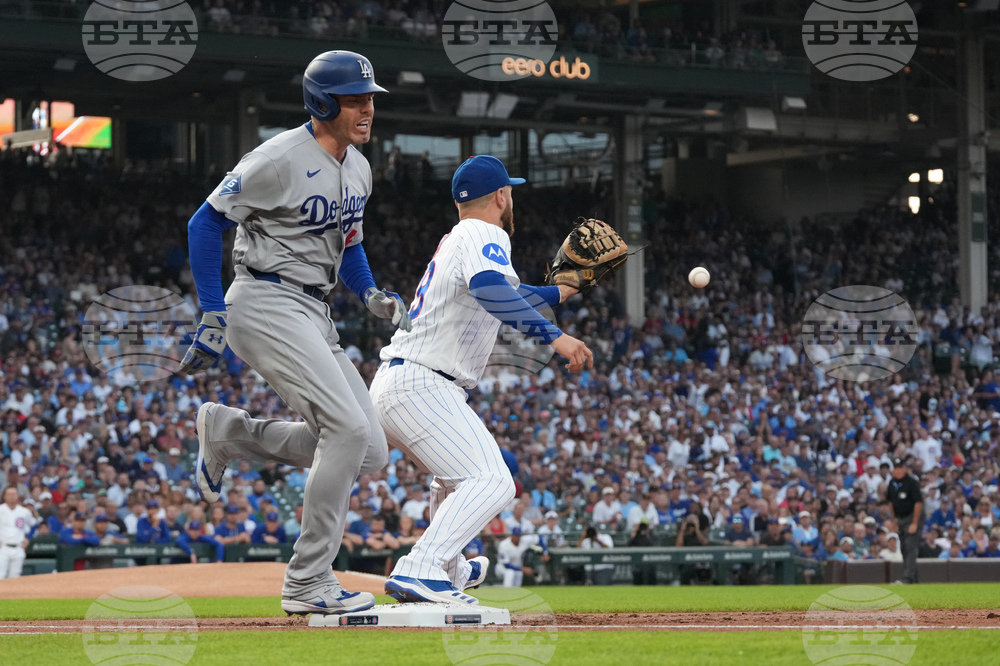 Dodgers Cubs Baseball