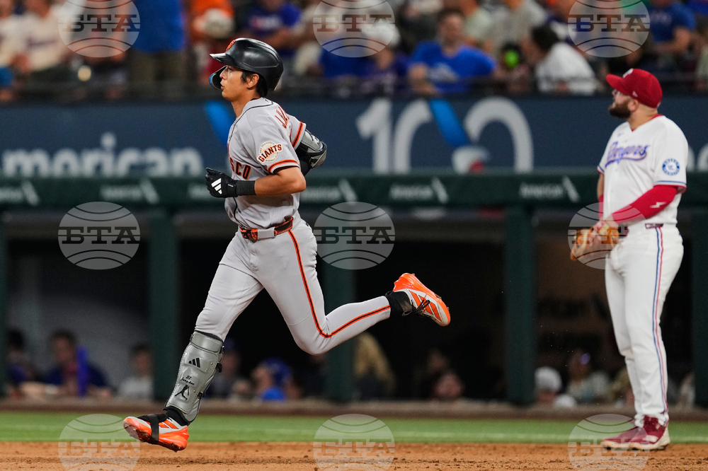 Giants Rangers Baseball
