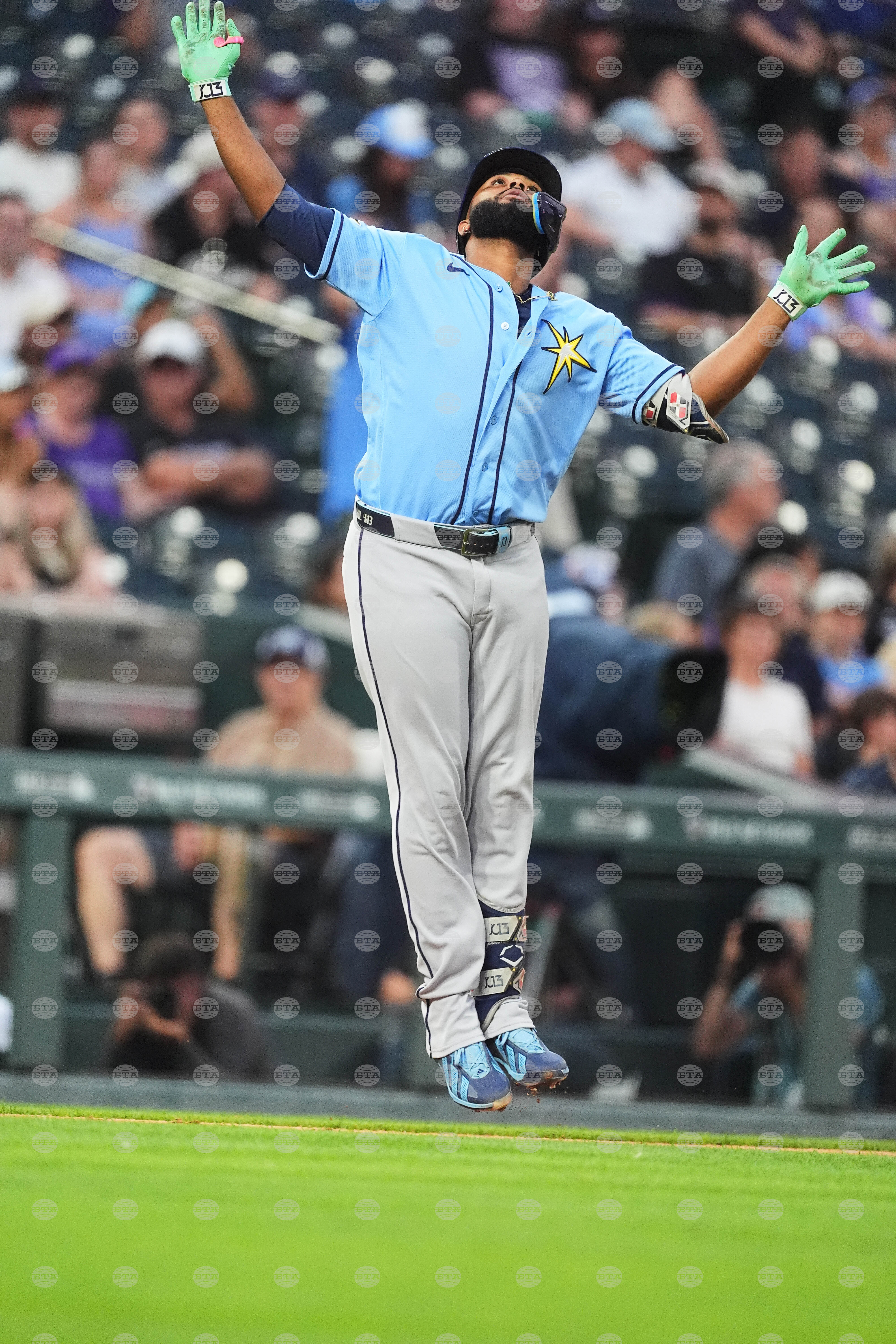 Rays Rockies Baseball