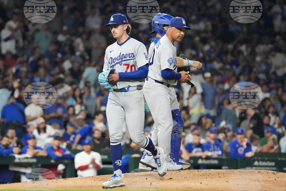 Dodgers Cubs Baseball