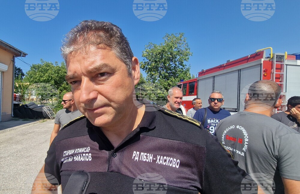 Haskovo Wildfire Brought Under Control, Flames Were Started by 13yo Boy