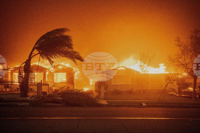 California Eaton Wildfire