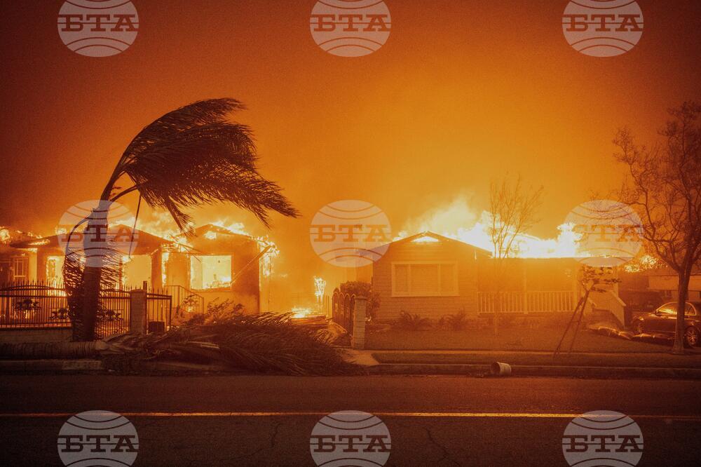 California Eaton Wildfire