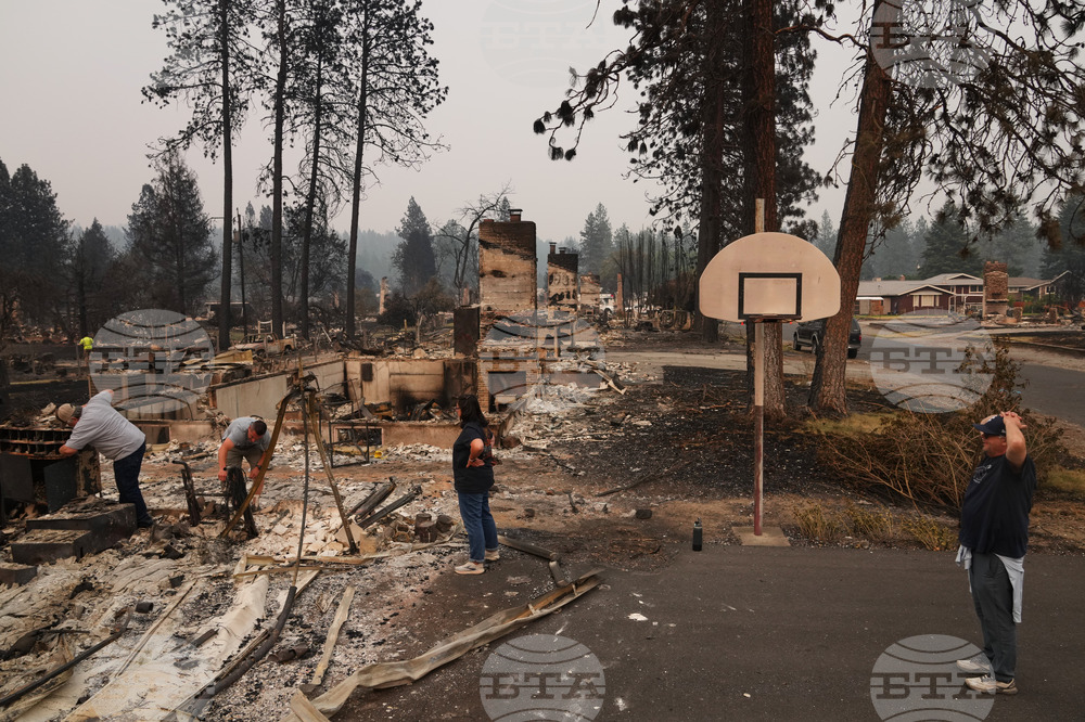 APTOPIX Western Wildfires
