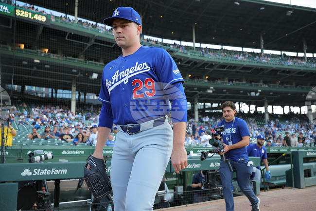 Dodgers Cubs Baseball