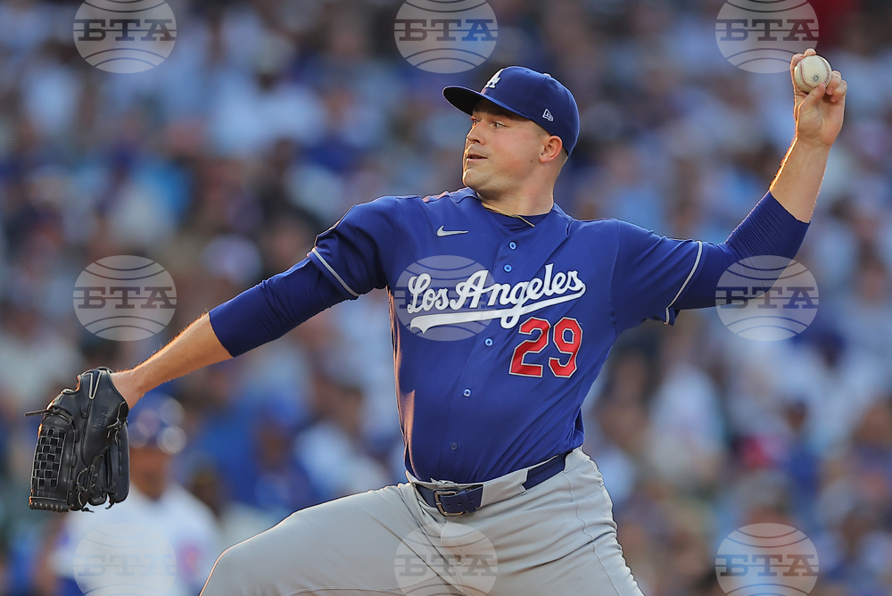 Dodgers Cubs Baseball