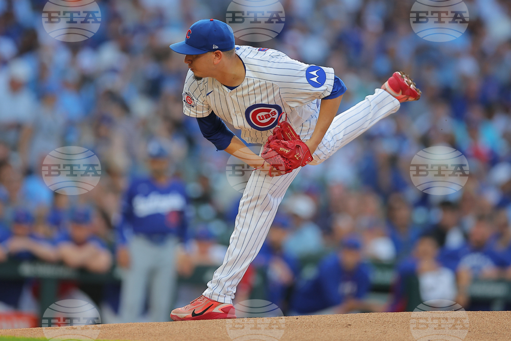 Dodgers Cubs Baseball