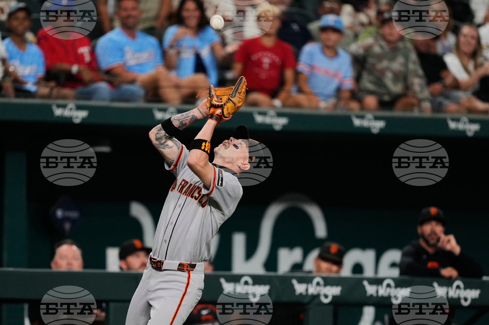 Giants Rangers Baseball
