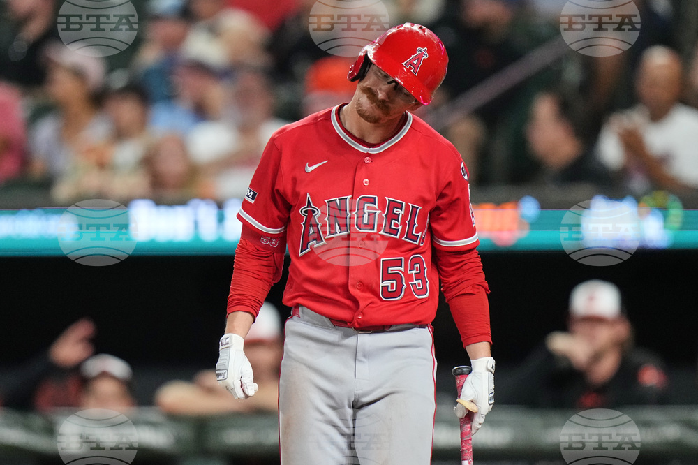 Angels Orioles Baseball