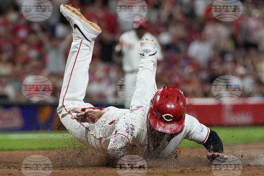 APTOPIX Athletics Reds Baseball