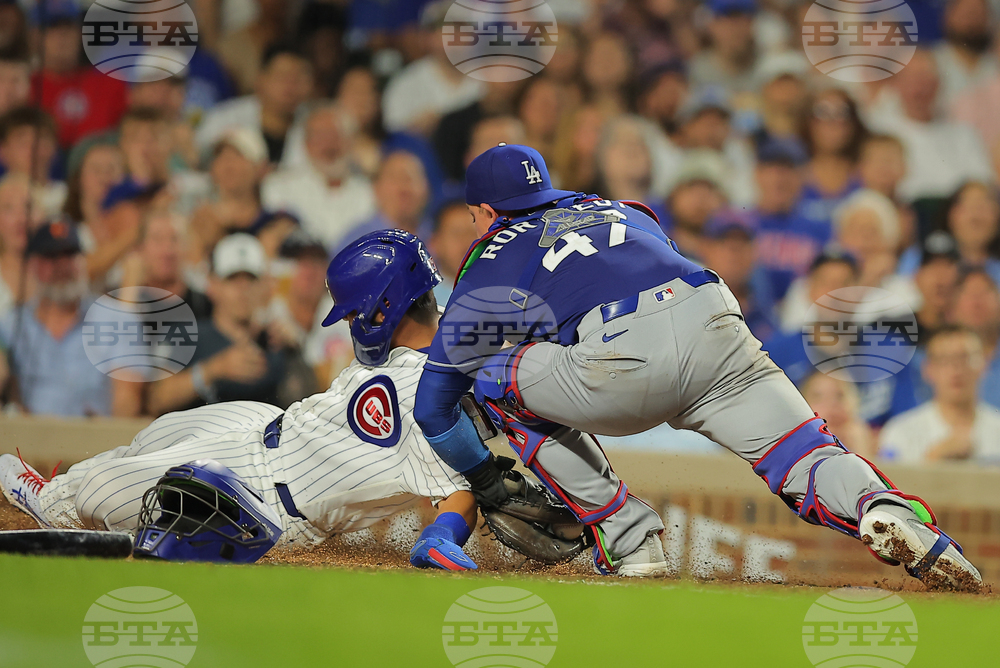 Dodgers Cubs Baseball