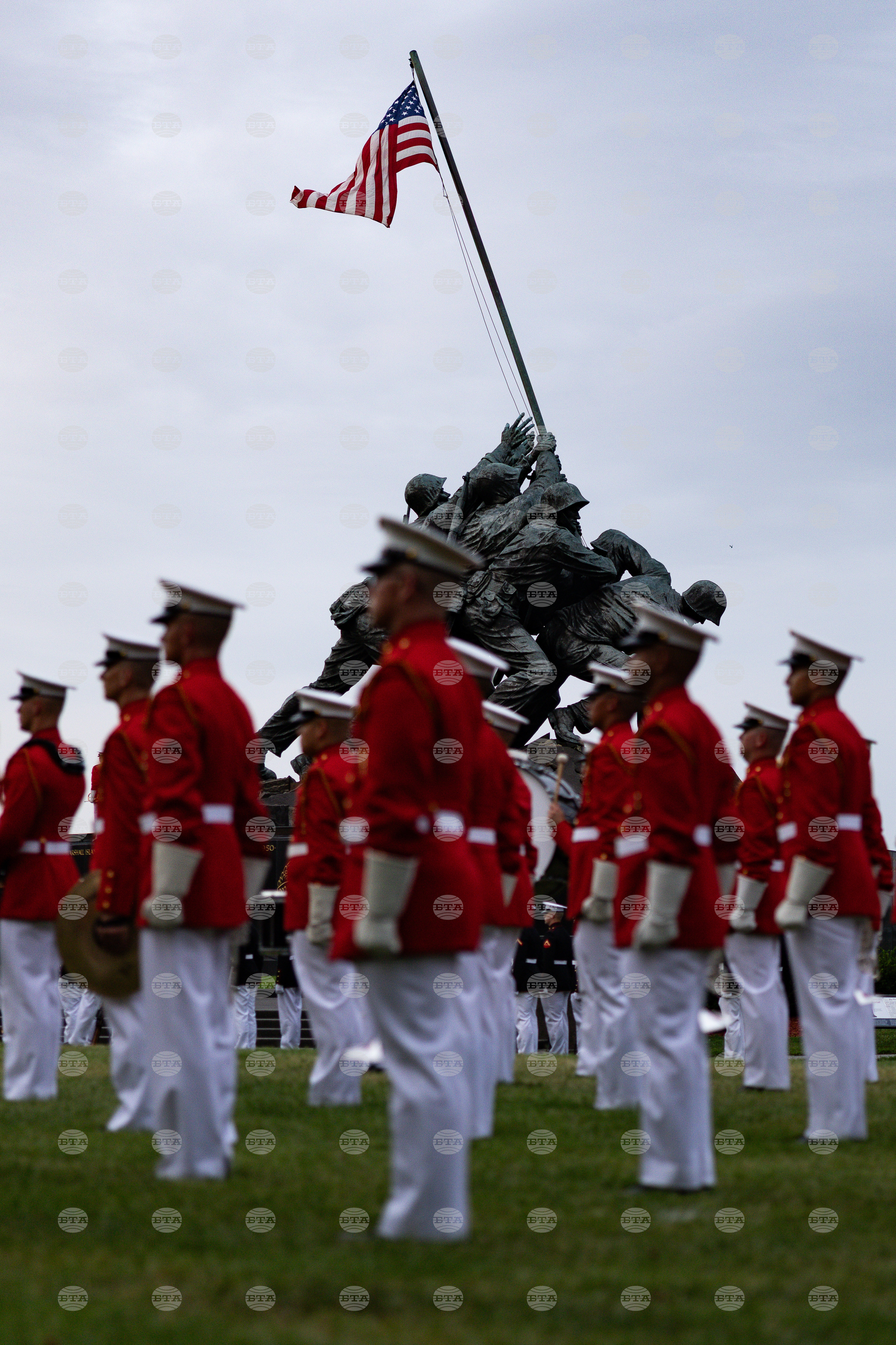 Marine Corps Sunset Parade