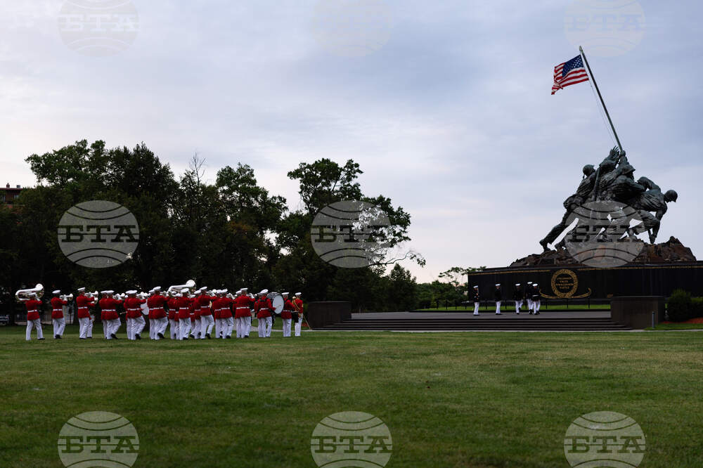 Marine Corps Sunset Parade