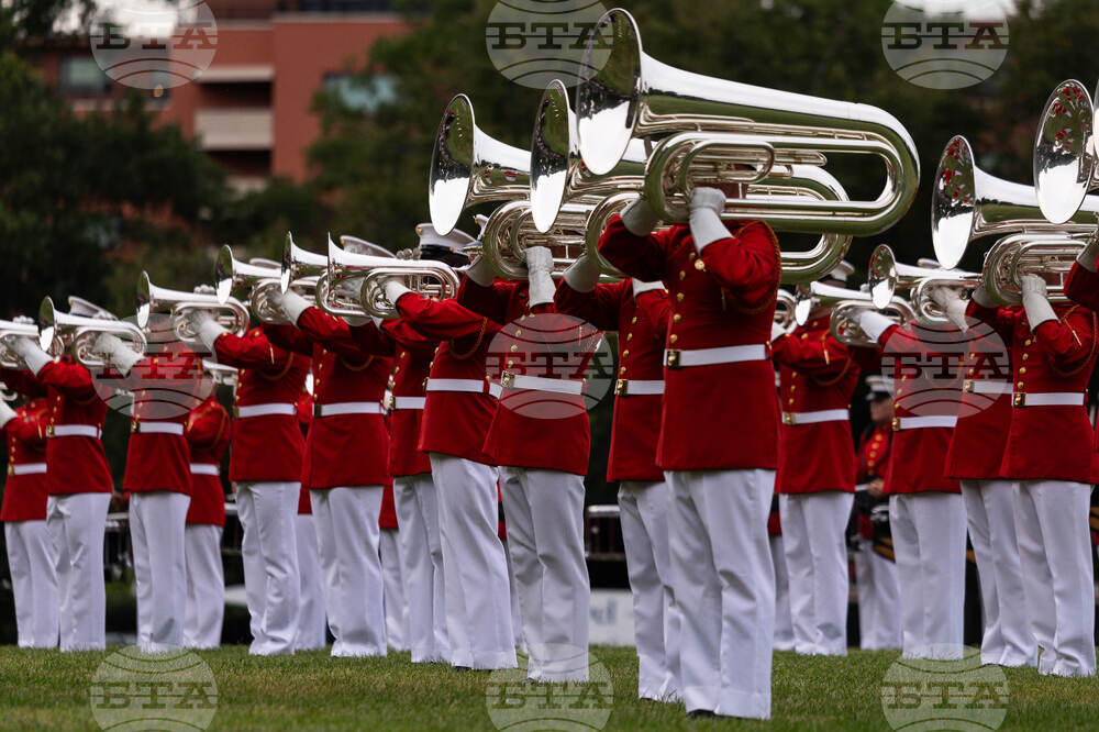 Marine Corps Sunset Parade