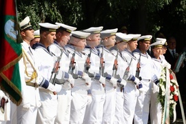 Бургас - 147 години от създаването на Военноморските сили на България - честване
