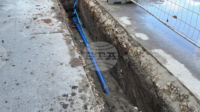 Служители на ВиК - Русе подмениха 370 метра водопровод по улица „Дунав“ в село Николово заради честите аварии в района