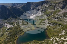 Седемте рилски езера - изглед с дрон