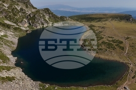 Седемте рилски езера - изглед с дрон