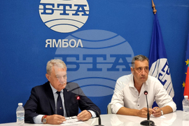 Национален пресклуб на БТА в Ямбол - Румен Петков - пресконференция