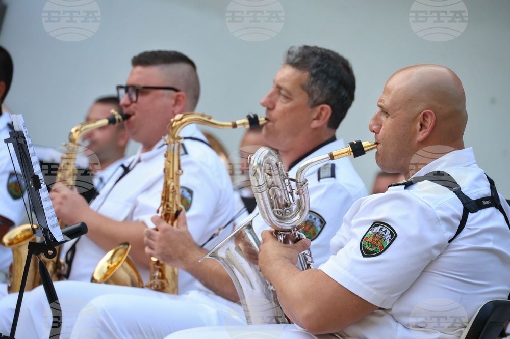 Бургас - Представителен духов оркестър на Военноморските сили - концерт