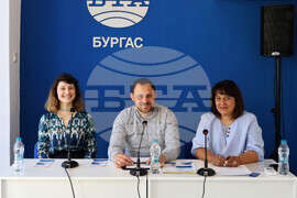 Национален пресклуб на БТА Бургас - проект "Нови възможности за предприемачество" - пресконференция