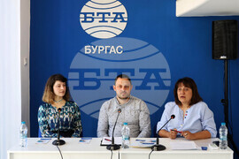 Национален пресклуб на БТА Бургас - проект "Нови възможности за предприемачество" - пресконференция